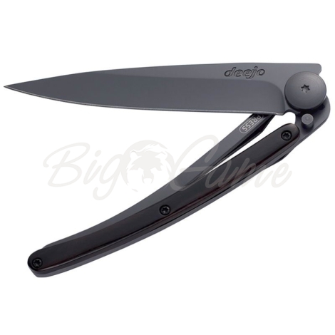 Нож DEEJO Black 37 гр., цв. granadilla wood фото 1