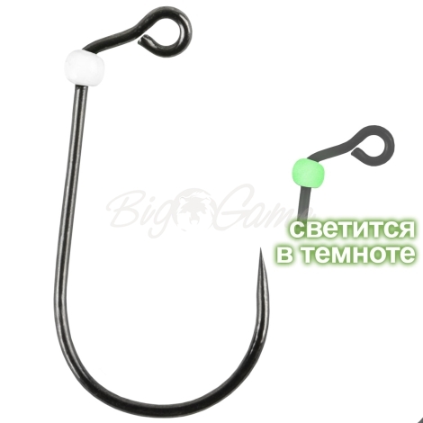 Джиг-Головка NORSTREAM Trout Jig Head 0,27 г цв. glow white (5 шт.) фото 1