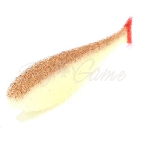 Поролоновая рыбка LEX Classic Fish NO 11 WBRB (белое тело / коричневая спина / красный хвост) фото 1