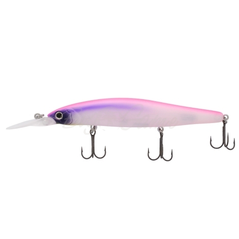 Воблер DAIWA Steez Minnow 110SP-MR цв. Mat Pink Purple фото 2