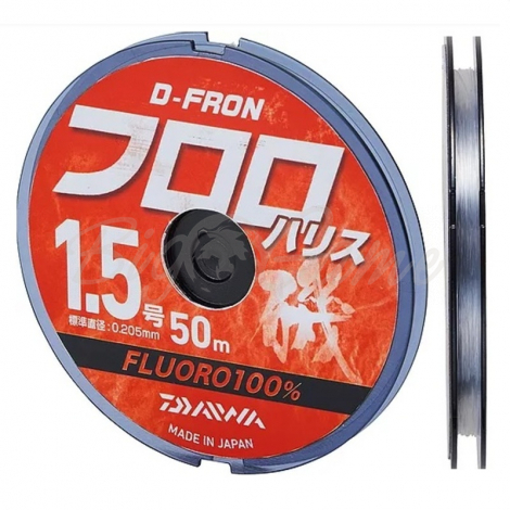 Флюорокарбон DAIWA D-Fron Fluoro Harisu 50 м 0,285 мм фото 1