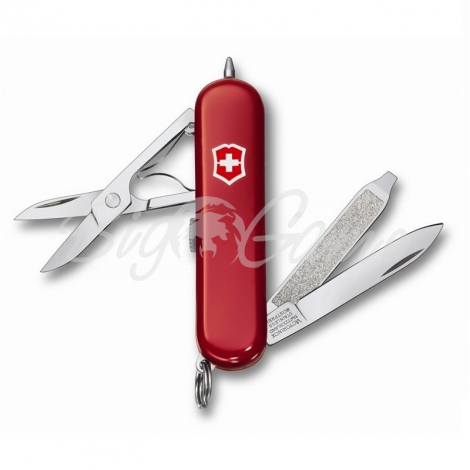 Нож VICTORINOX Signature 58мм 7 функций цв. красный фото 1