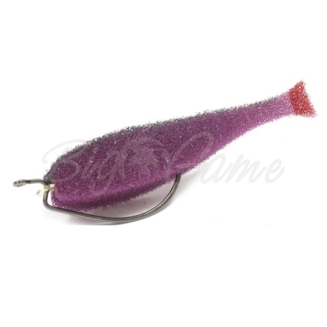 Поролоновая рыбка LEX Classic Fish 8 OF2 PBB (фиолетовое тело / черная спина / красный хвост) фото 1