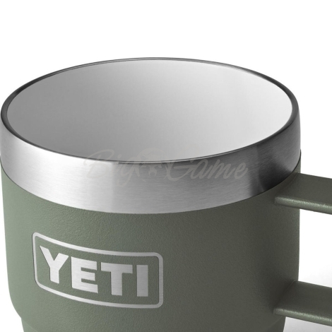 Термокружка YETI Rambler Stackable Espresso Mug 177 (2 шт.) цвет Camp Green фото 4