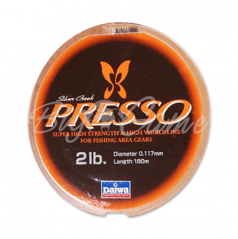 Леска DAIWA PRESSO LINE 0,117 мм 150 м фото 1