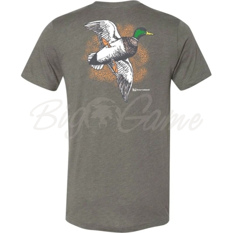 Футболка BANDED Duck Splatter T-Shirt цвет Military Green фото 1