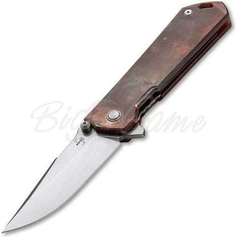 Нож складной BOKER Kihon Assisted Copper сталь D2 рукоять Медь цв. Коричнеывй фото 1