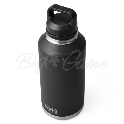 Термос YETI Rambler Bottle Chug Cap 1900 цвет Black фото 3