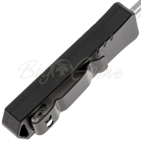 Нож складной автоматический BOKER Micro USB OTF сталь D2 рукоять Анодированный алюминий цв. Черный фото 4