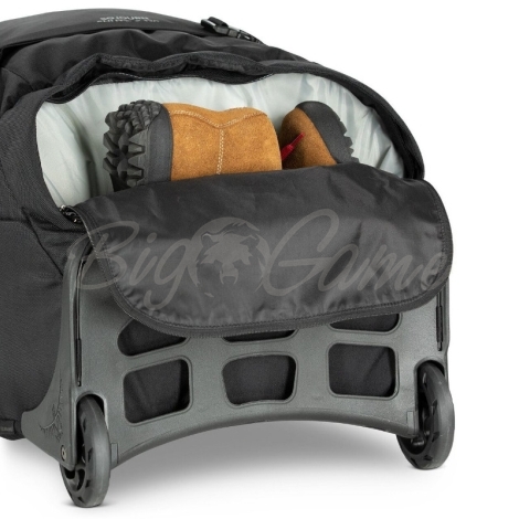 Чемодан на колесиках OSPREY Sojourn Shuttle Wheeled Duffel 130 л цвет Black фото 8