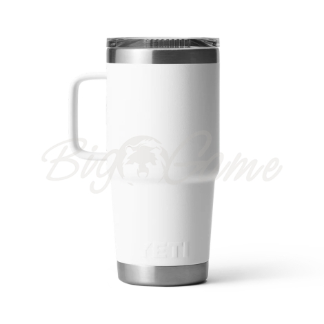 Термокружка YETI Rambler Travel Mug 591 цвет White фото 2