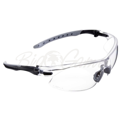 Очки стрелковые ALLEN 2378 Keen Shooting Glasses цв. Черный цв. стекла Прозрачный фото 1