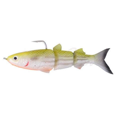 Приманка SAVAGE GEAR 3D TPE Mullet SS 13 см цв. 04-Lemon Back фото 1