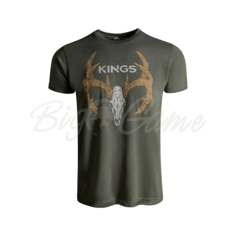 Футболка KING'S Wall Hanger Tee цвет Heather Military Green фото 1