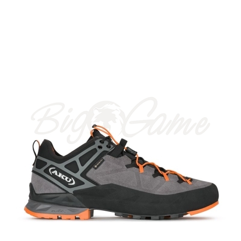 Кроссовки треккинговые AKU Rock DFS II GTX цвет Grey / Orange фото 5