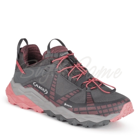 Кроссовки треккинговые AKU WS Flyrock GTX цвет Anthracite / Peach фото 9