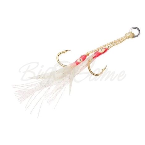 Крючок одинарный ASARI Double Assist Hook Flash Fly M код цв. 01 фото 1