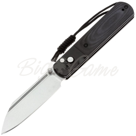 Нож складной полуавтоматический ARTISAN CUTLERY Holm сталь AR-RPM9 рукоять стеклотекстолит G10 цв. Черный фото 1