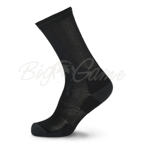 Носки LORPEN PTLCC Pro Trek Coolmax Light Crew цвет Black фото 1