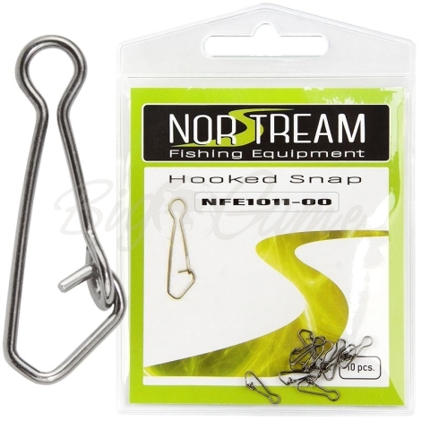 Карабин NORSTREAM Hooked snap (10 шт.) № 00 фото 1