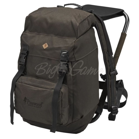 Рюкзак со стулом PINEWOOD Hunting Chair Backpack цвет Suede Brown фото 1