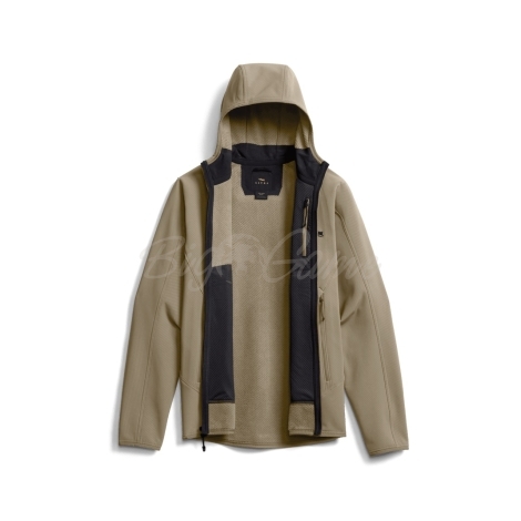 Толстовка SITKA Alpha Fleece Hooded Jacket цвет Buckskin фото 8