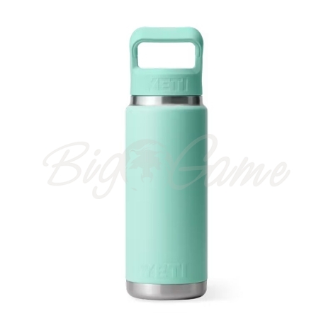 Термобутылка YETI Rambler C Straw Bottle 760 цвет Seafoam фото 3