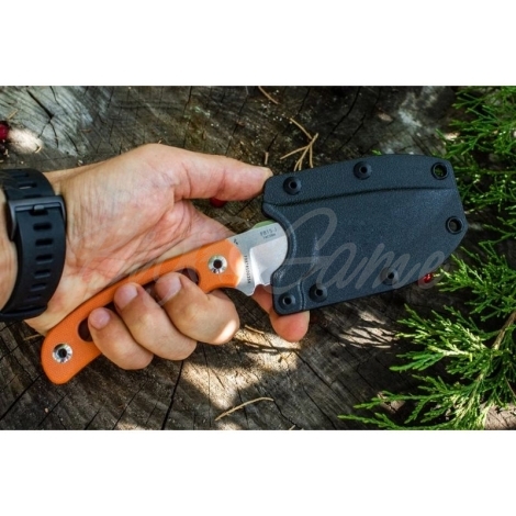 Нож туристический RUIKE Knife F815-J цв. Оранжевый фото 6