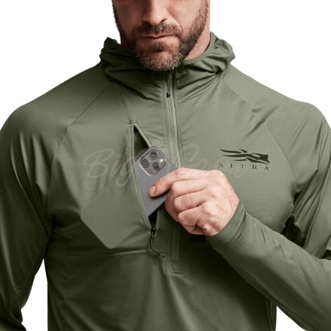 Термокофта SITKA Equinox Guard Hoody цвет Olive Green фото 4