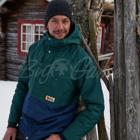 Шапка FJALLRAVEN Tab Hat цв. 321 Cabin Red фото 2