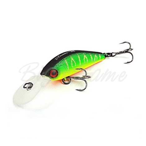Воблер JACKALL Diving Chubby Minnow 35SP цв. mat tiger фото 2