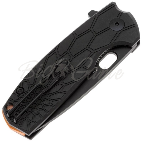Нож складной полуавтоматический FOX KNIVES Core Vox сталь N690Co рукоять Термопластик FRN цв. Черный фото 3