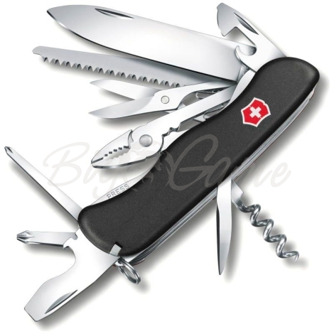 Нож VICTORINOX Hercules 111мм 18 функций цв. черный фото 1