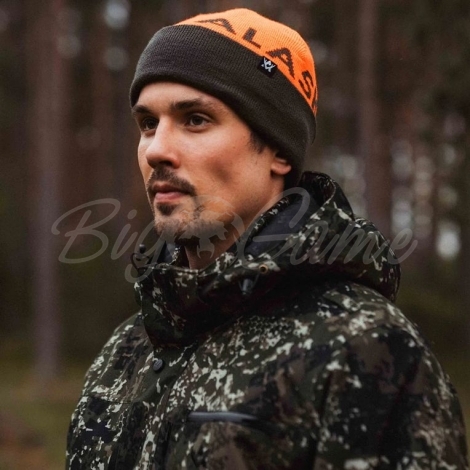Шапка ALASKA Reversible Beanie цвет Brown / Orange фото 2