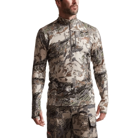 Водолазка SITKA Core Merino 220 Half-Zip цвет Optifade Open Country фото 4