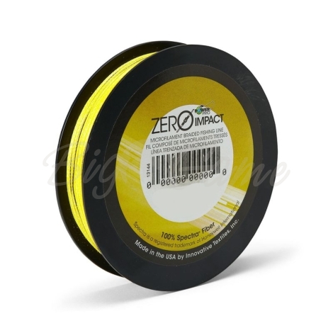 Плетенка POWER PRO Zero-Impact 455 м цв. Yellow (Желтый) 0,36 мм фото 1