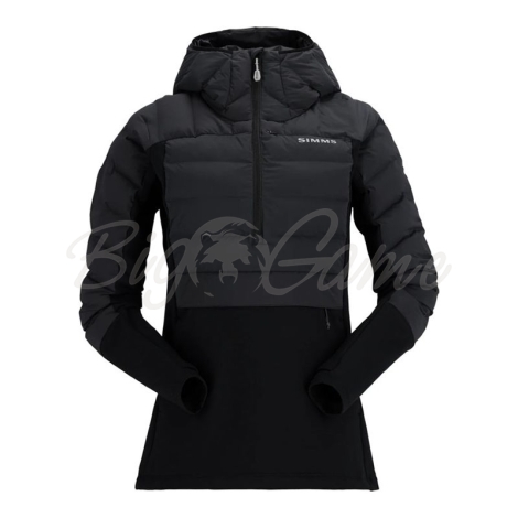 Куртка SIMMS W's ExStream Pull-Over Insulated Hoody цвет Black фото 1