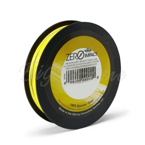 Плетенка POWER PRO Zero-Impact 135 м цв. Yellow (Желтый) 0,43 мм фото 1