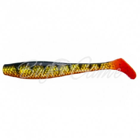 Виброхвост NARVAL Choppy Tail 12 см (4 шт.) цв. #019-Yellow Perch фото 1