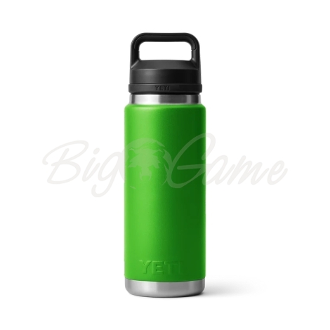 Термос YETI Rambler Bottle Chug Cap 760 цвет Canopy Green фото 2