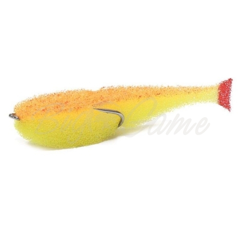 Поролоновая рыбка LEX Classic Fish CD UV 9 YOB (желтое тело / оранжевая спина / красный хвост) фото 1