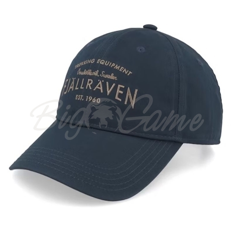 Кепка FJALLRAVEN Est 1960 Cap цвет Dark Navy фото 1