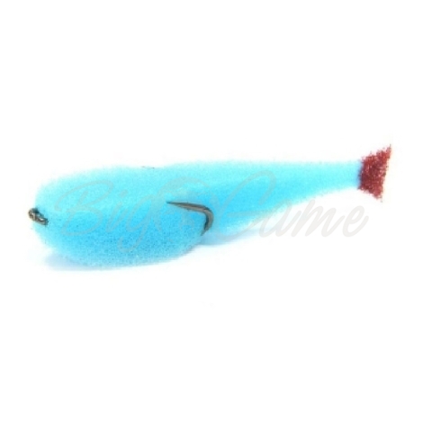 Поролоновая рыбка LEX Classic Fish CD 10 BL (синее тело / красный хвост) фото 1