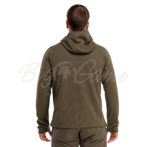 Толстовка SKRE Grid Lite Jacket цвет Olive Green фото 4