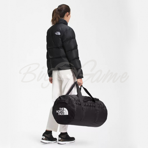 Сумка дорожная THE NORTH FACE Base Camp Duffel M 71 л цвет Blue Wing Teal/Vintage White фото 4