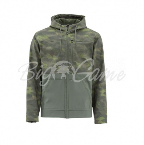 Куртка SIMMS Rogue Hoody цвет Hex Camo Croc фото 1