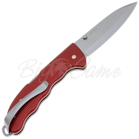 Нож складной полуавтоматический VICTORINOX Evoke Alox 0.9411.D20 Нержавеющая сталь рукоять Алюминий цв. Красный фото 6