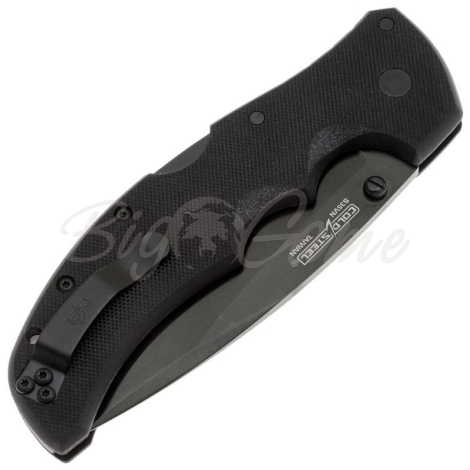 Нож складной полуавтоматический COLD STEEL Recon 1 Spear сталь CPM S35VN рукоять Стеклотекстолит G10 цв. Черный фото 2