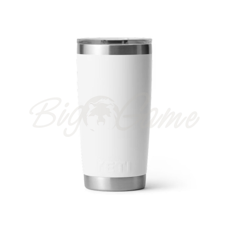 Термокружка YETI Rambler Tumbler w/Magslider 591 цвет White фото 2