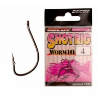 Крючок одинарный DECOY Worm 10 превью 1